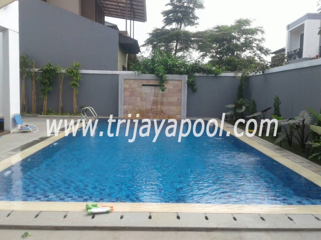 hasil akhir kolam renang surabaya