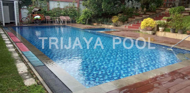 Berapakah Total Biaya Pembuatan Kolam Renang Minimalis kolam renang yang dibuat oleh trijaya pool