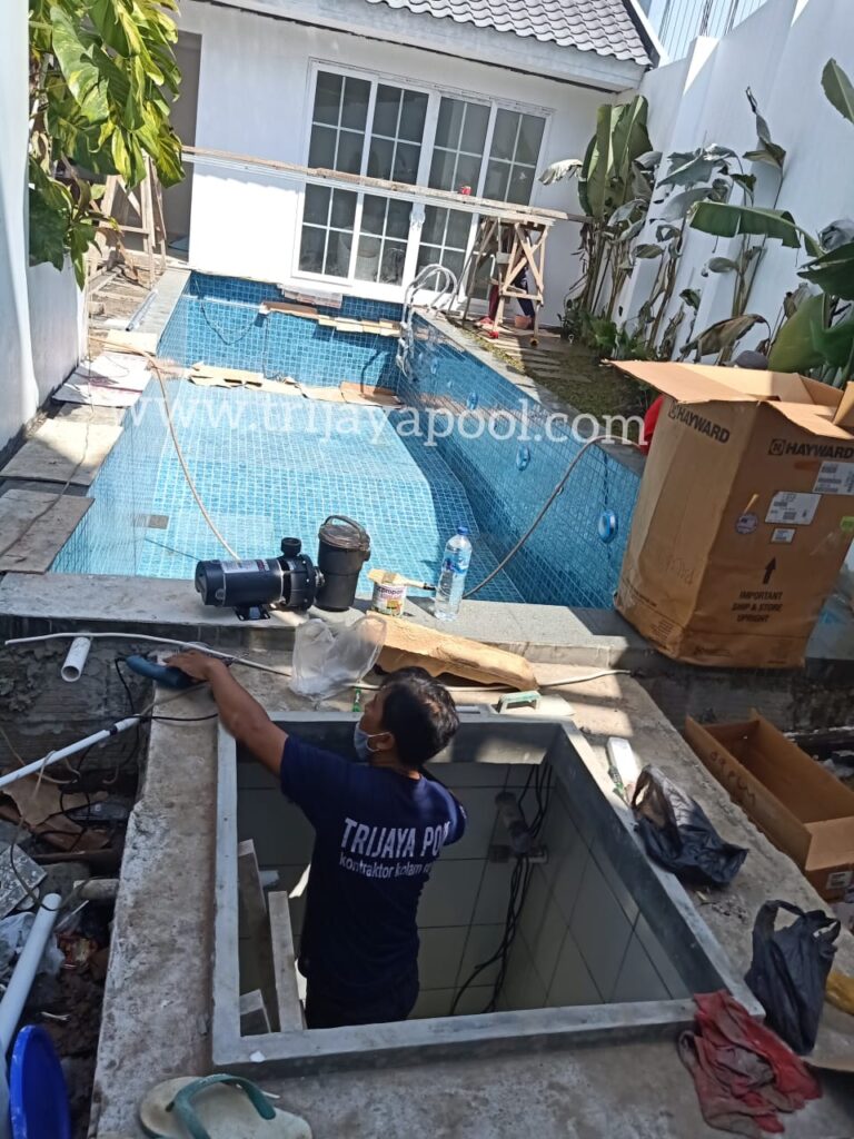 Cara instalasi mesin pompa kolam renang