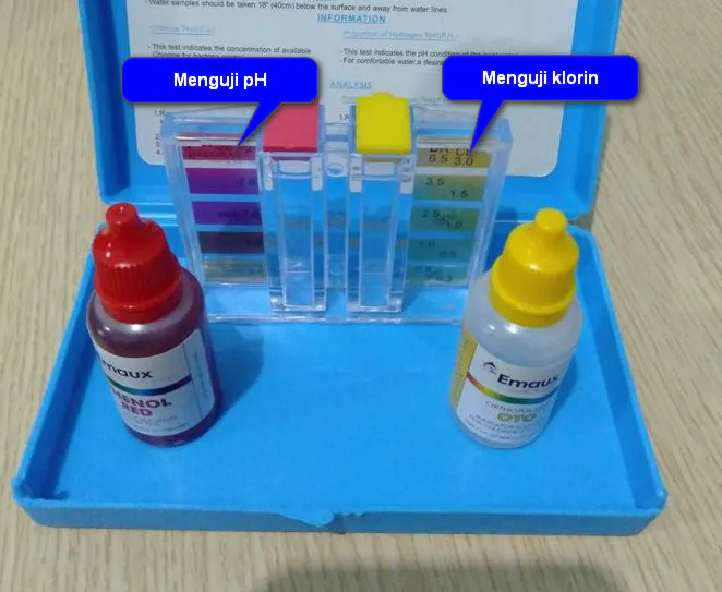 cara menaikkan ph air kolam renang
