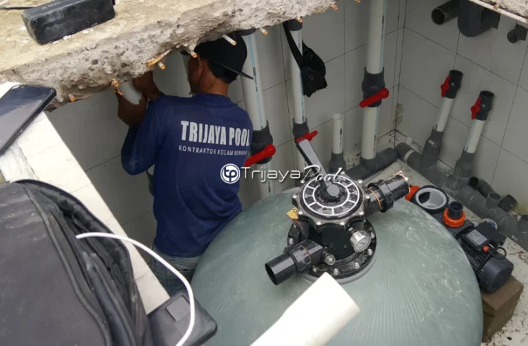 Instalasi Listrik di Area Kolam Renang